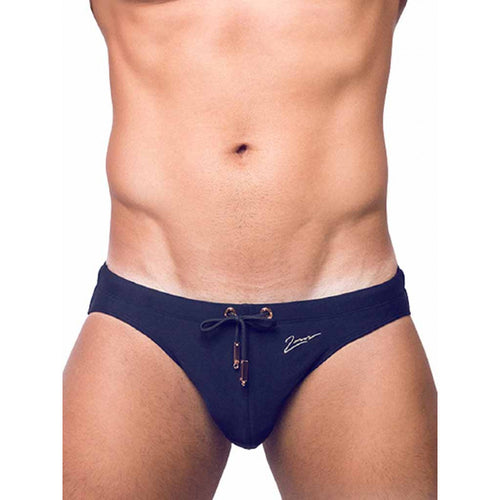 MENSFASHION | BAÑADORES | 2EROS YACHT CLUB SWIMWEAR BRIEF BLACK